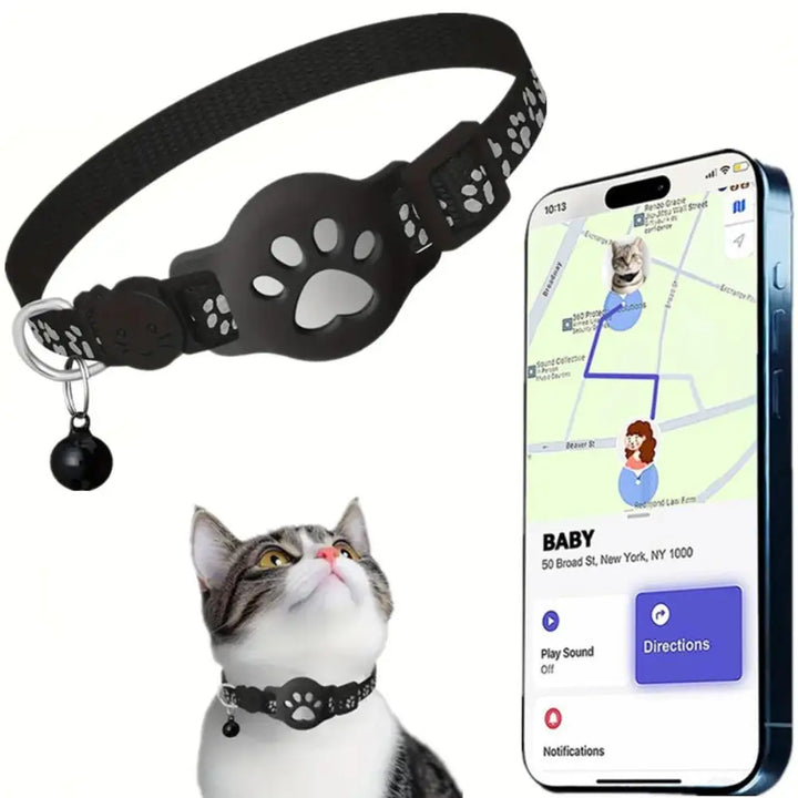 Smart GPS Pet Tracker – Collar for Cats & Dogs (iOS)