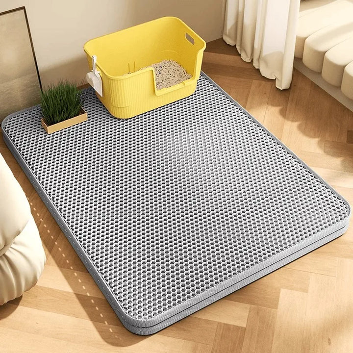 XL Cat Litter Mat – Waterproof, Non-Slip & Washable