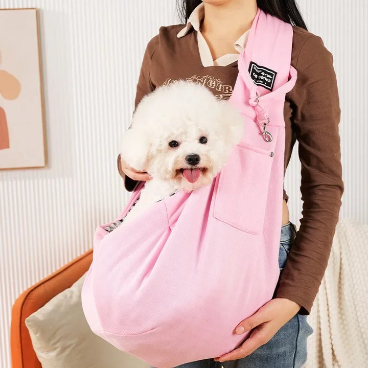Pet Sling Carrier Bag – Portable Dog & Cat Travel Bag