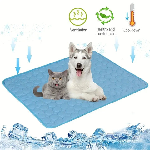 Dog Cooling Mat – Summer Ice Pad for Pets (XL)