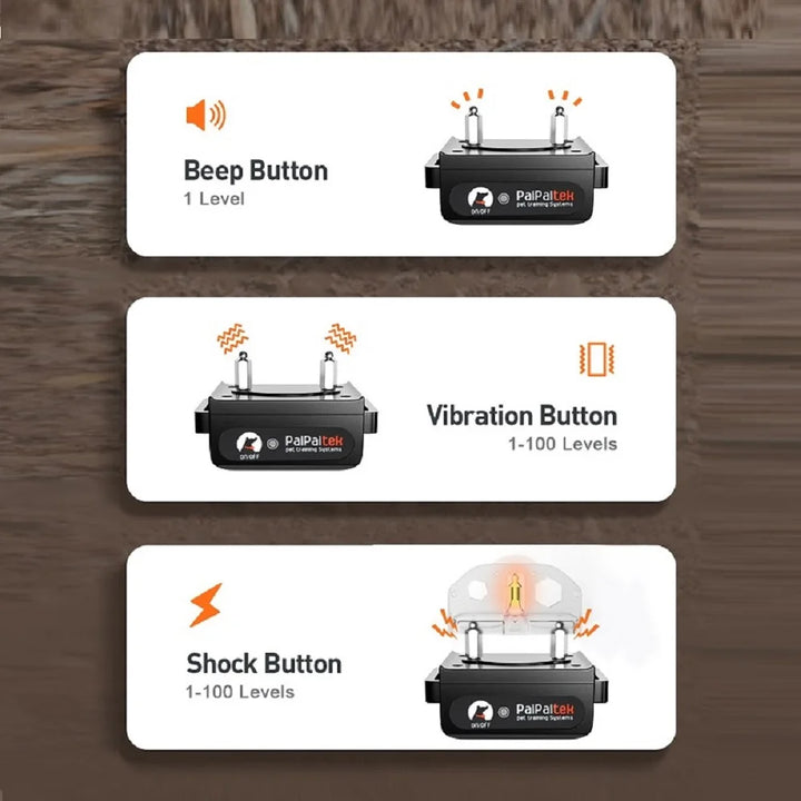 1000M Dog Training Collar – Rechargeable & Waterproof