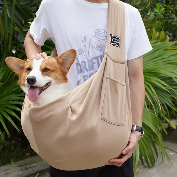 Pet Sling Carrier Bag – Portable Dog & Cat Travel Bag