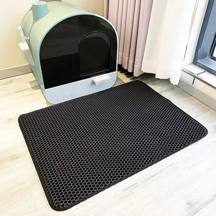 XL Cat Litter Mat – Waterproof, Non-Slip & Washable
